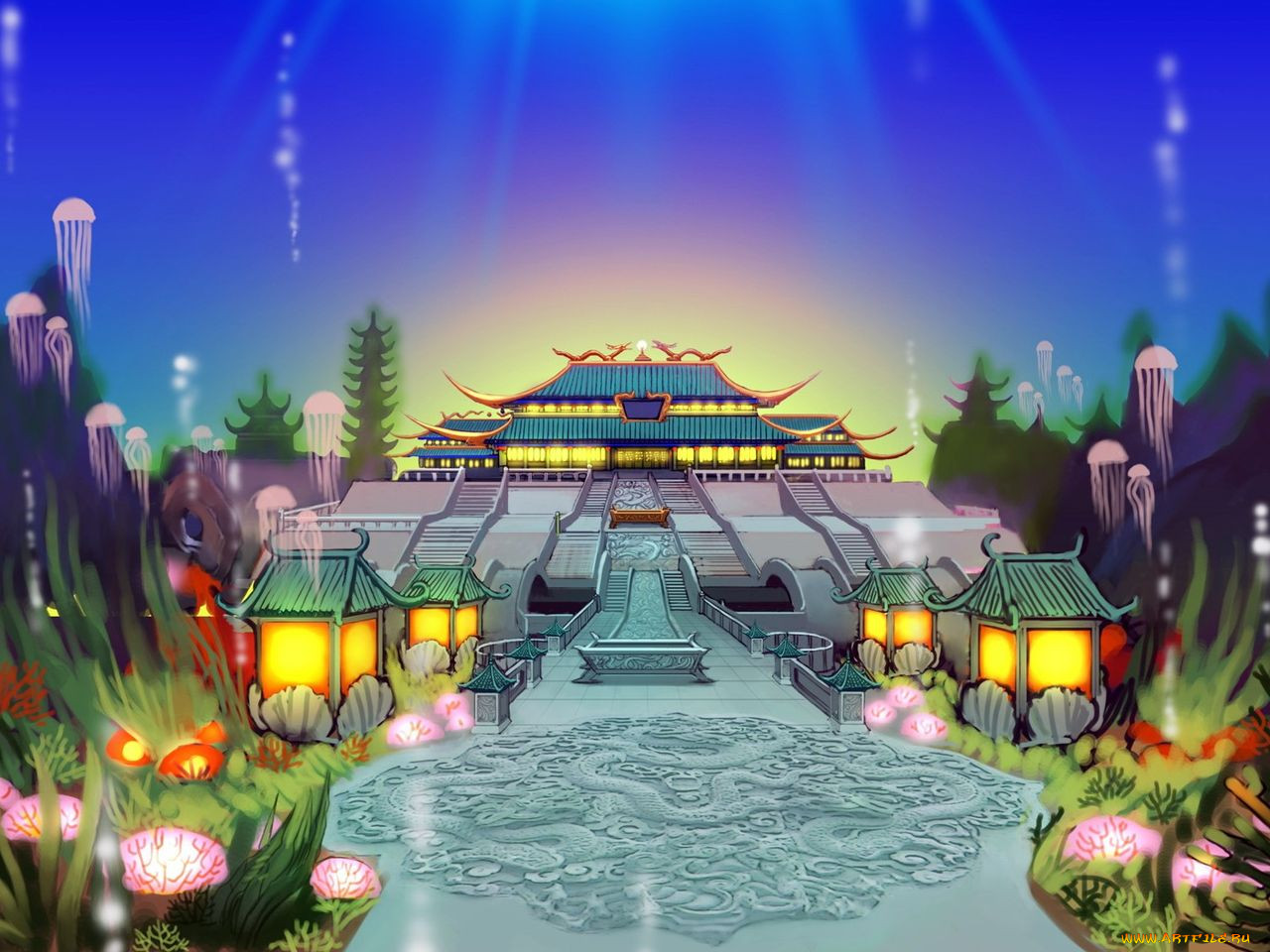Иные миры. Shrine_images. Deep Lands.